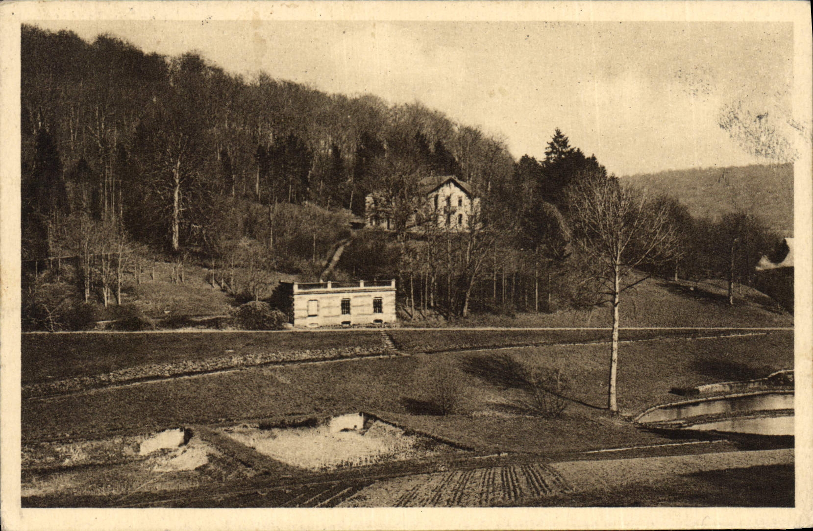 École nationale des eaux et forêts à Bellefontaine près Nancy — Héliogravure Imprimerie de Nancy, n°17