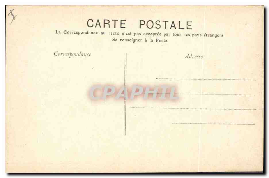 CPA Peche Pecheur Paysage Sous bois  — Rückseite