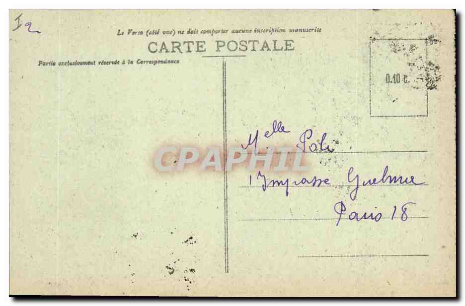 CPA Mort Dreux Chapelle Saint louis Tombeau de la princesse Marie d'Orleans par Hector Lemaire — Rückseite