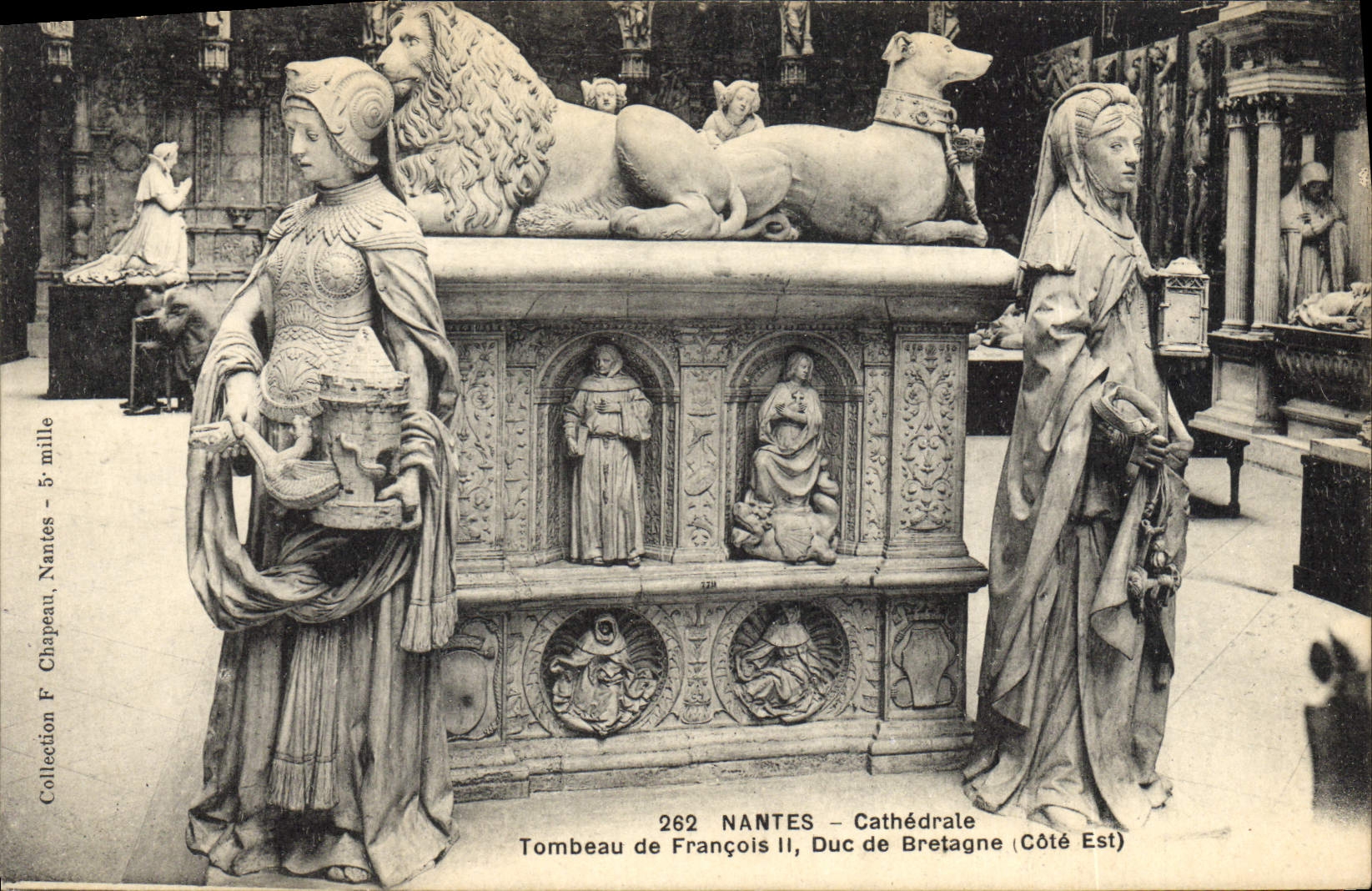 NANTES – Cathédrale – Tombeau de François II, Duc de Bretagne (Côté Est)