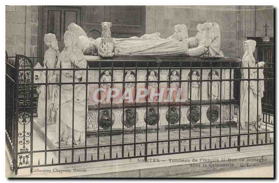CPA Mort Nantes Tombeau de Francois II Duc de Bretagne dans la cathedrale