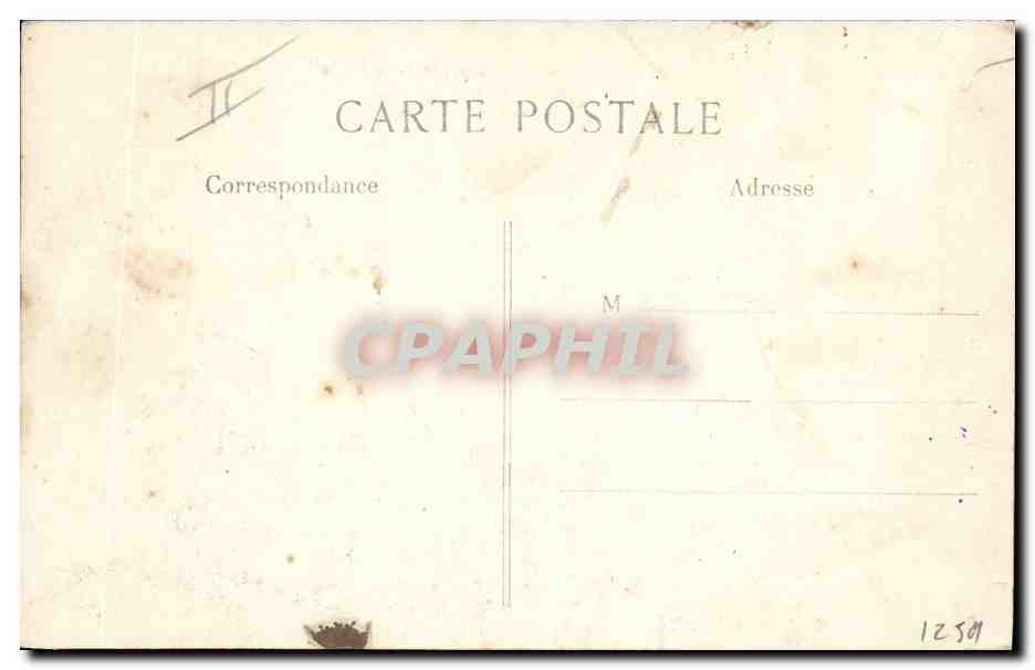 CPA Coq Aigle C'est la lutte finale Militaria — Rückseite