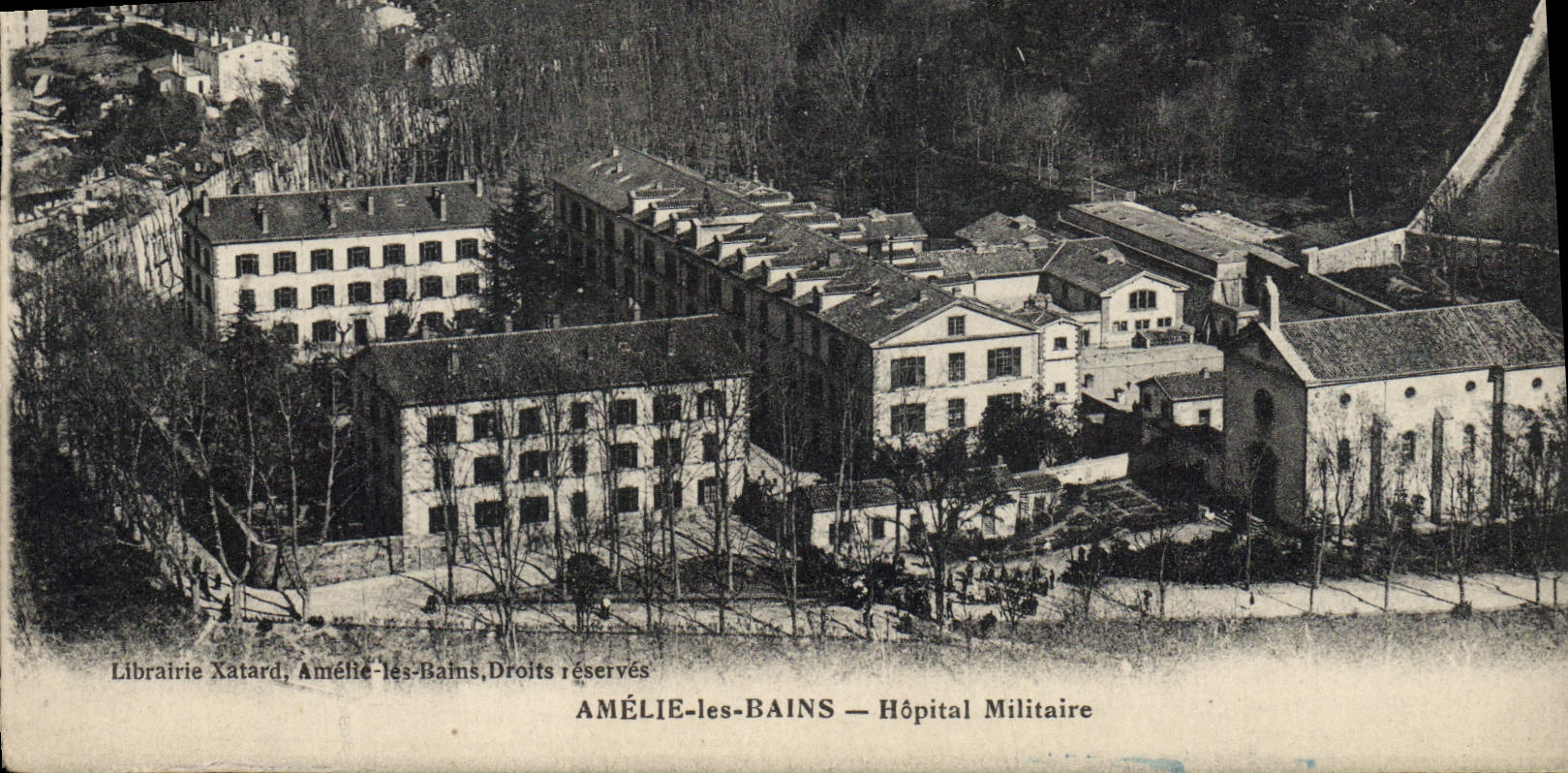 Amélie-les-Bains — Hôpital Militaire — Librairie Xatard