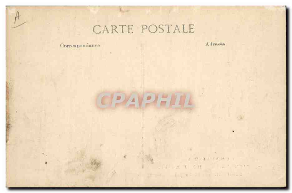 Caen (Calvados) — Hôpital Civil — Salle des Militaires (Chirurgie) — Rückseite