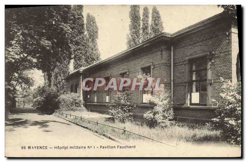 Mayence — Hôpital militaire N° I - Pavillon Fauchard