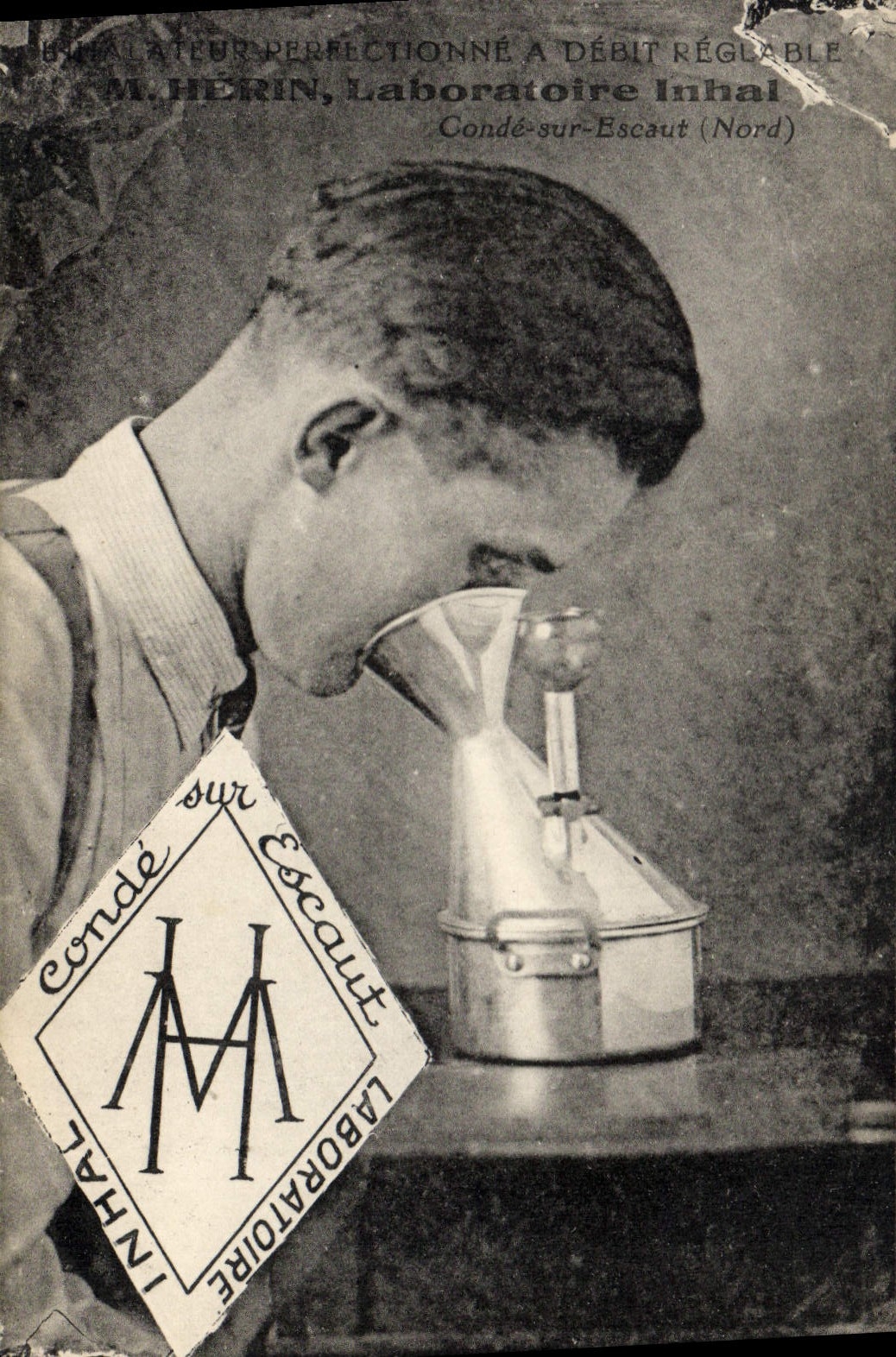 Inhalateur perfectionné à débit réglable — M. Hérin, Laboratoire Inhal, Condé-sur-Escaut (Nord)