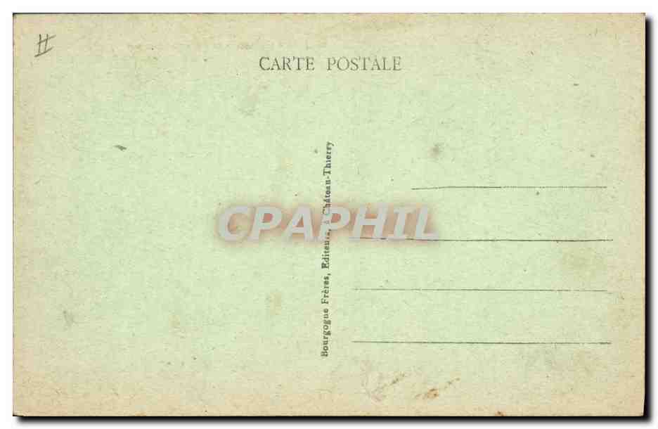 CPA Sante Bussieres Maison de cure de Sericourt  — Rückseite