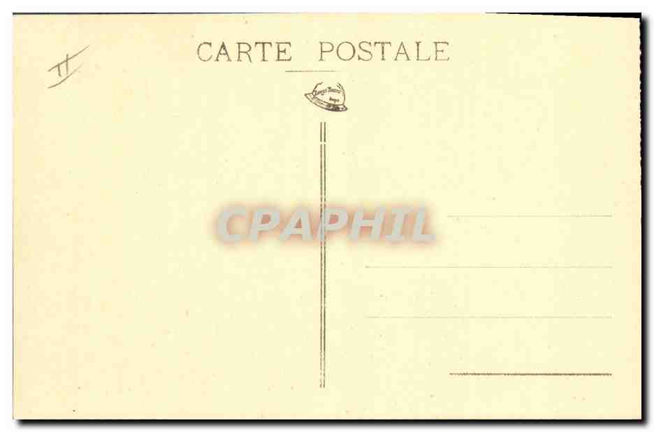 CPA Sante Militaria Ecole du service de sante militaire de Lyon Salle d'honneur et bibliotheque de Madame du Barry — Rückseite