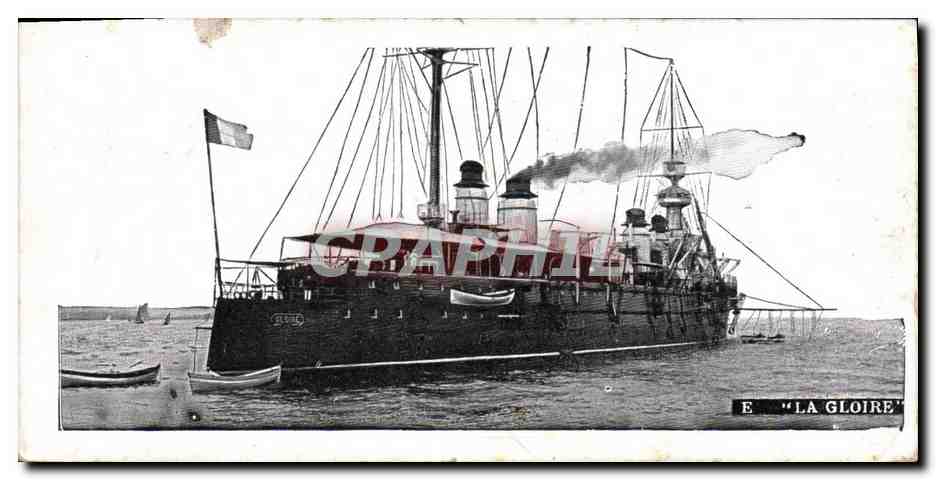 Bateau de guerre "La Gloire" — France — éditeur Graphille, n° 11