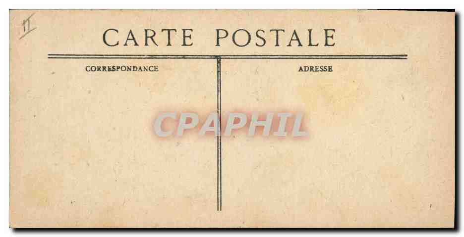 Bateau de guerre "La Gloire" — France — éditeur Graphille, n° 11 — Verso