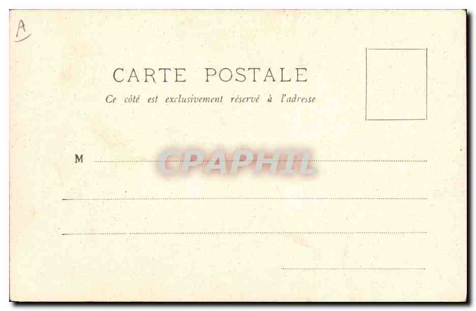CPA Bateau La Guichen Croiseur de 1ere Classe ayant a son bord m Loubet President de la Republique Francaise — Verso