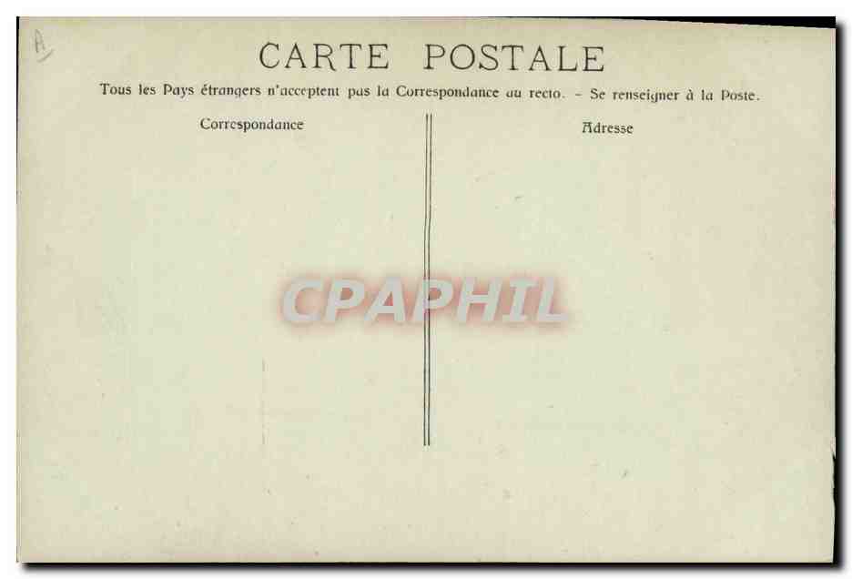 Marine Française — Le « GALILÉE » Croiseur de 3e classe — CPAPHIL — Verso