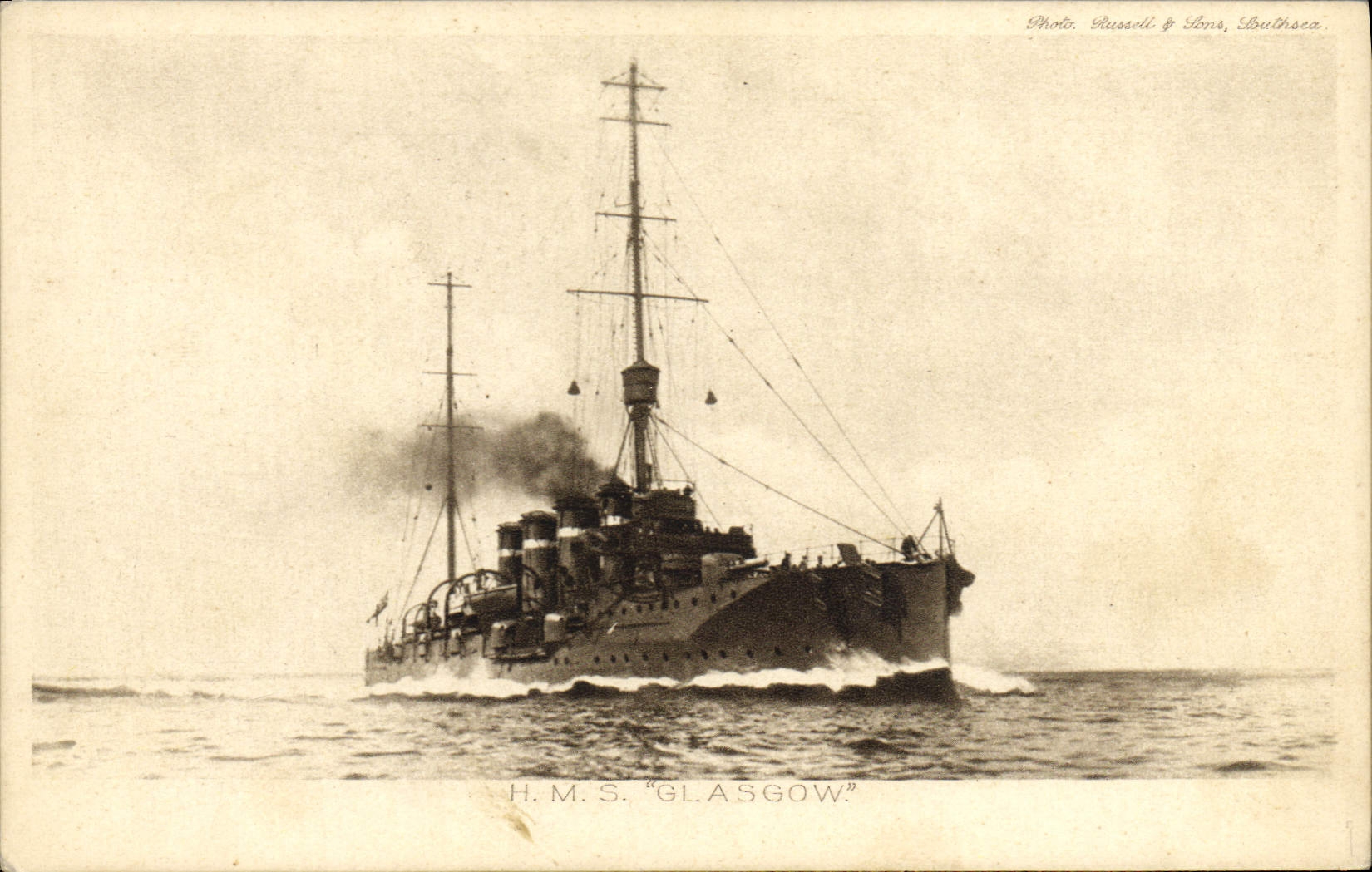 CPA Bateau HMS Glasgow