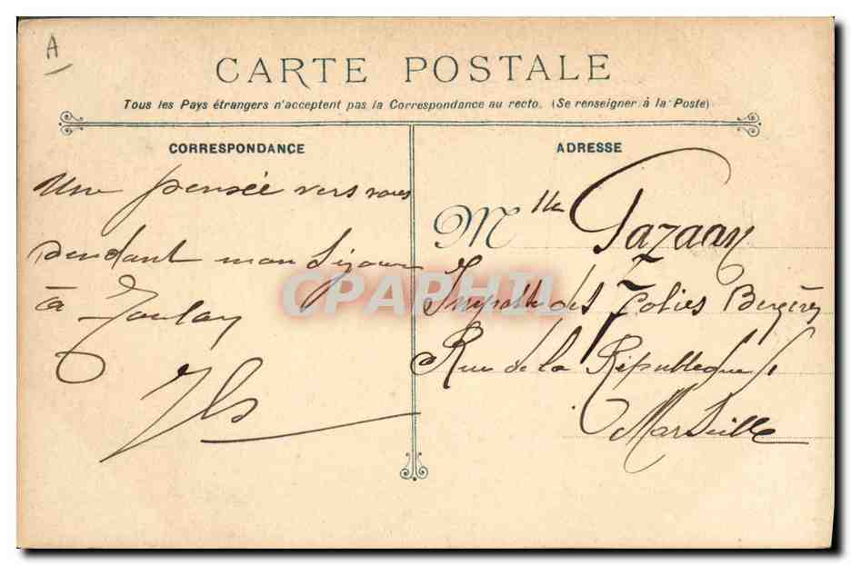 CPA Bateau Gaulois Cuirasse a tourelles — Verso