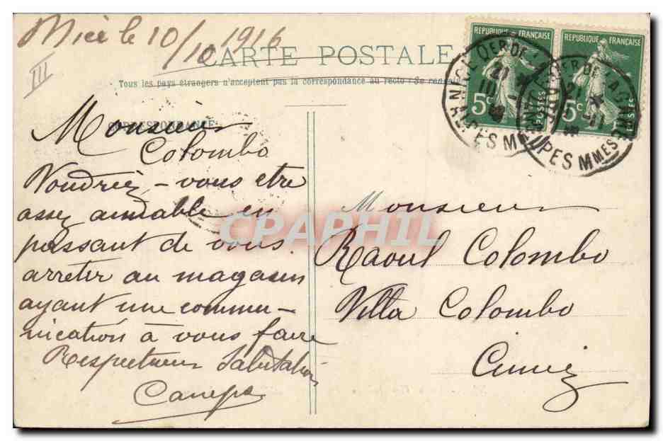 Le « Gaulois », Cuirassé d'Escadre à tourelles — A. Bougault, n° 510 — Reverso