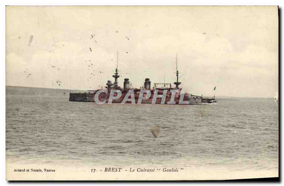 BREST - Le Cuirassé "Gaulois" — Artaud et Noznis, Nautes, n°37