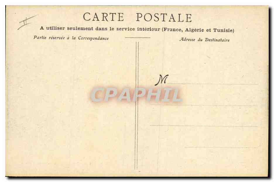 CPA Bateau Galilee Croiseur a barbette — Verso