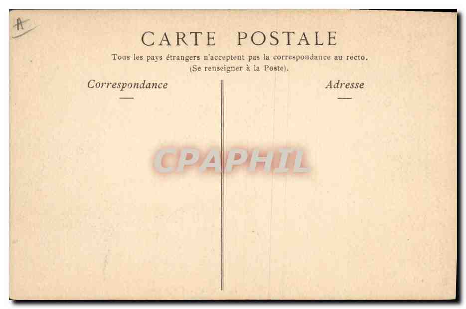 Port militaire de Brest — Le Croiseur « Guichen » — Collections ND Pbot, n°145 — Verso