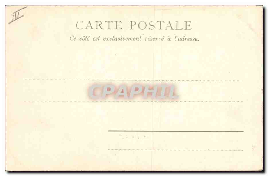 CPA Bateau Le Gaulois — Verso
