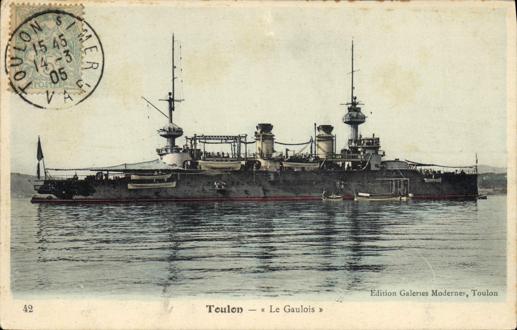 Toulon — « Le Gaulois » — Edition Galeries Modernes, Toulon