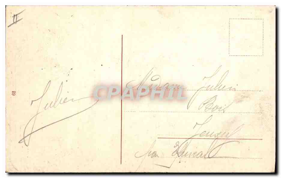 CPA Folklore Alsace Alsacienne  — Verso