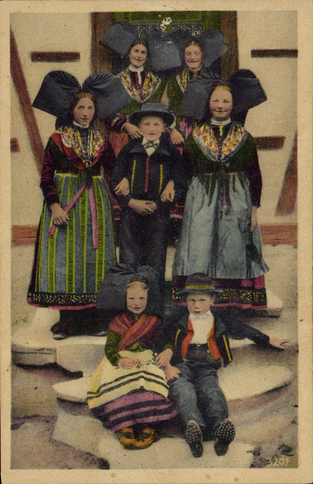 CPA Folklore Alsace 