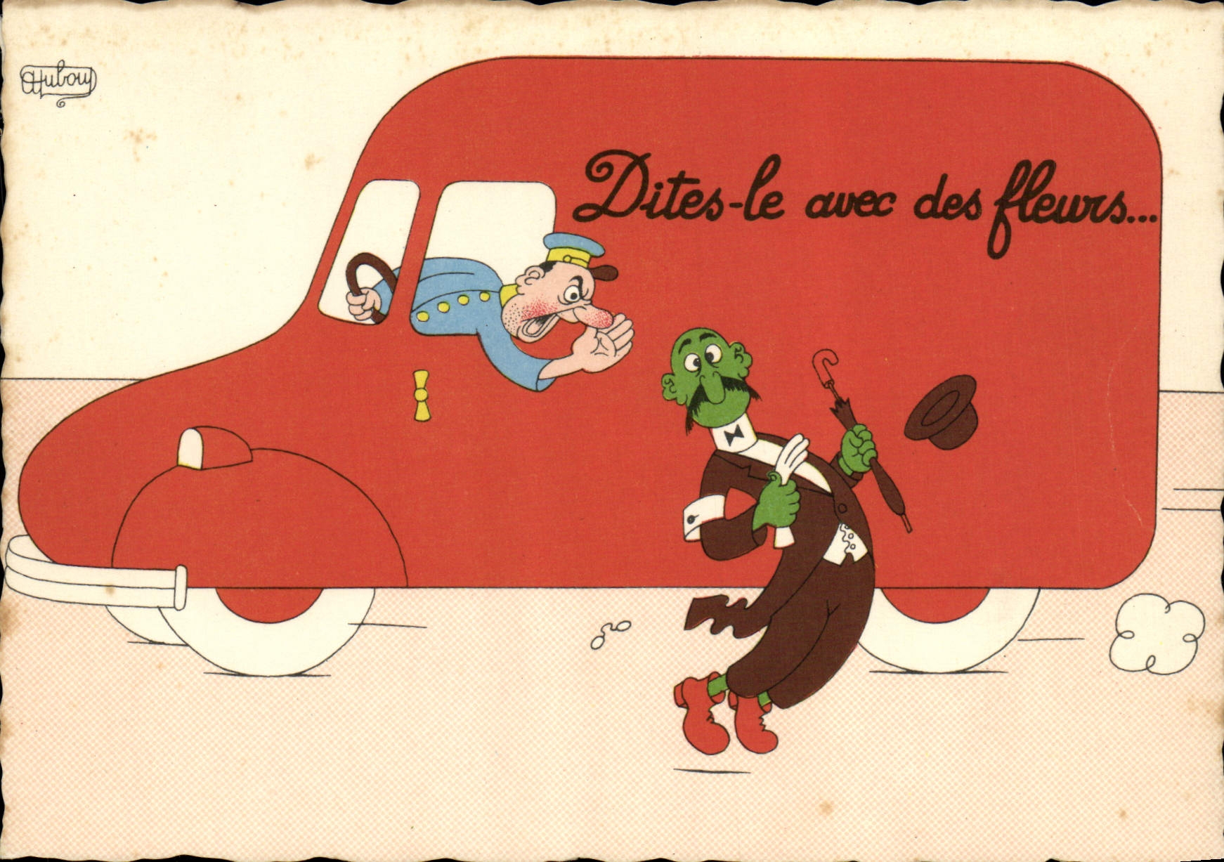 Sag es mit Blumen — A. Hulouy — Éditions du Moulin 1958