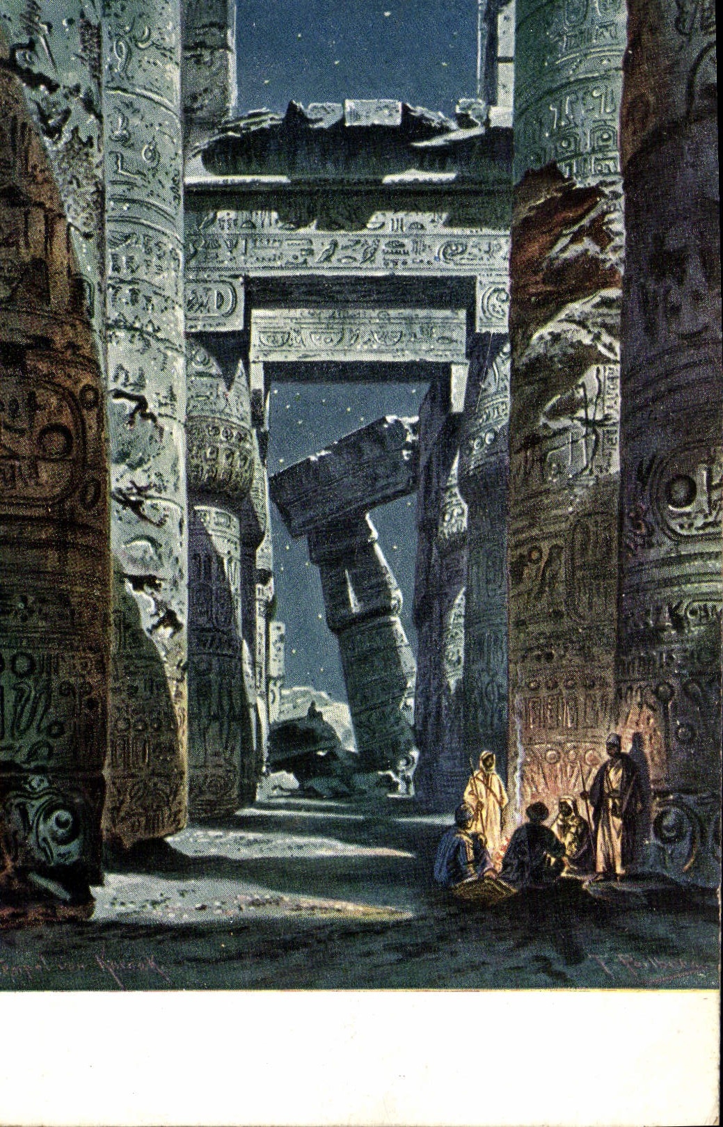 CPA Fantaisie Orientalisme Egypt Egypte