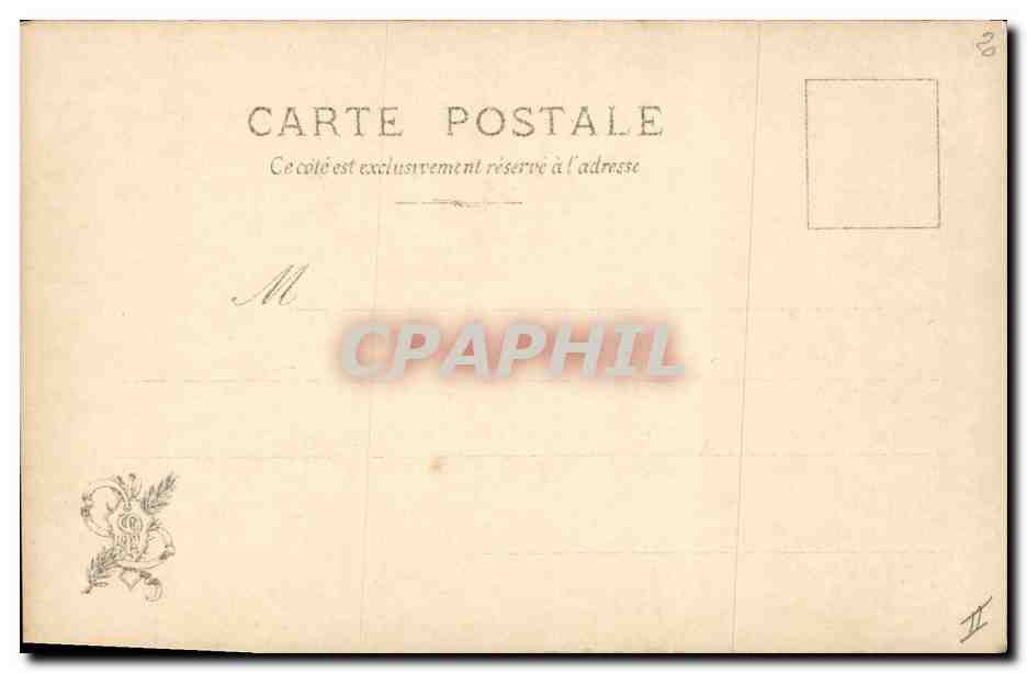 Femme du Caire à Ane — Salon E. Girardet — Éditeur S.I.P. n°8 — Rückseite