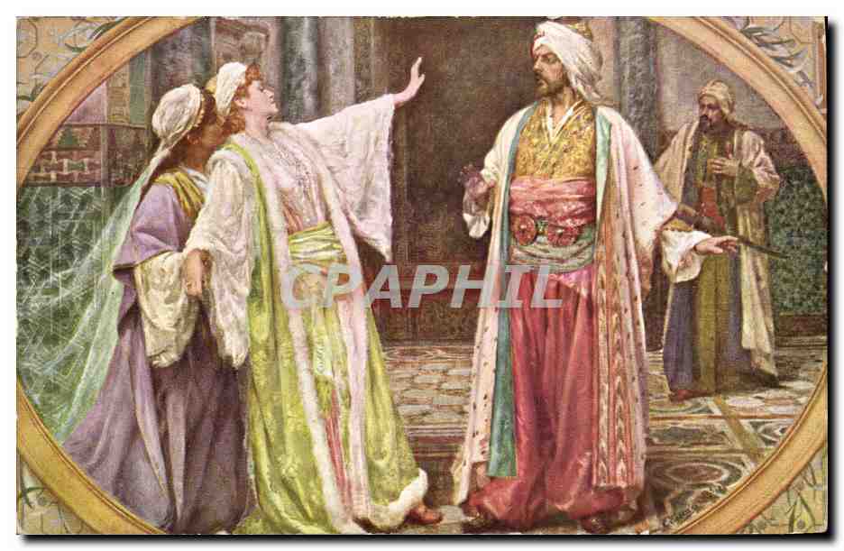 CPA Fantaisie Orientalisme Claude Zaire