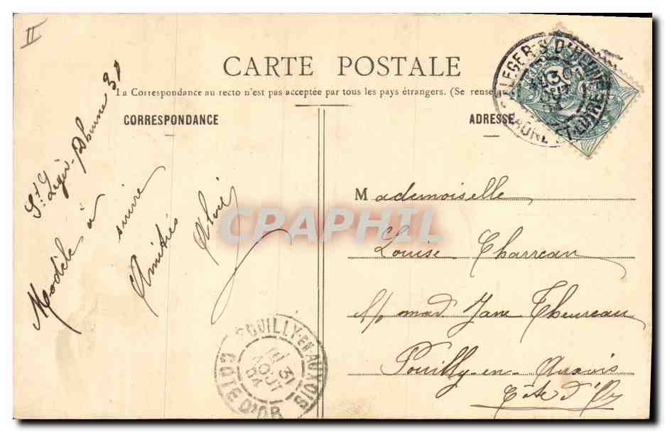 Jeune Épousée — Commandements de la Jeune Épousée — A.G. — Achterkant