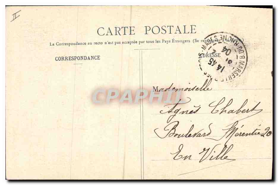 Saint Nicolas — enfant — Phototypie A. Bergeret & Cie, Nancy — Rückseite