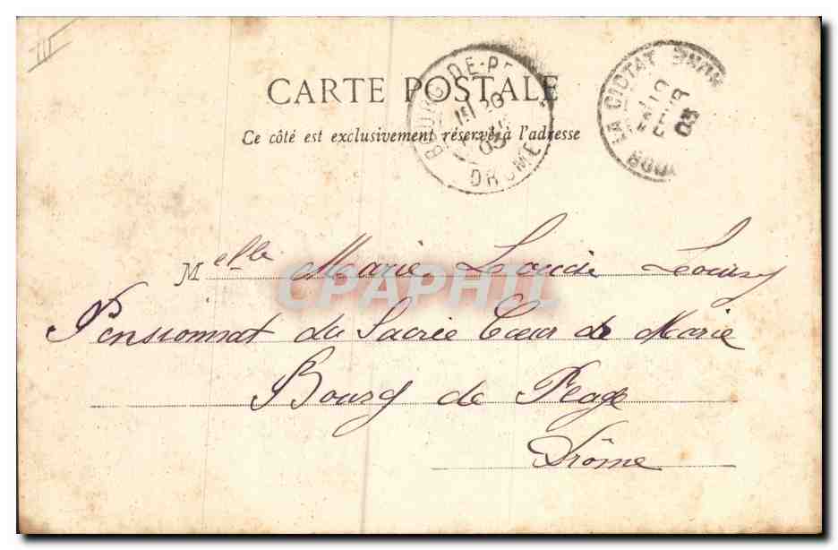 CPA Fantaisie La question du Transvaal  — Verso
