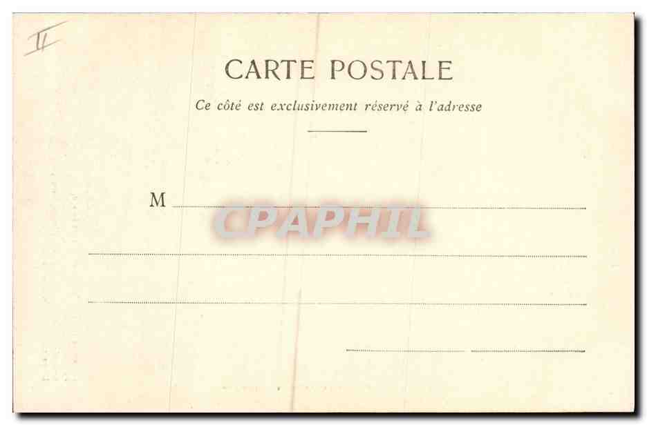 CPA Fantaisie Enfant Paul et Virginie — Verso