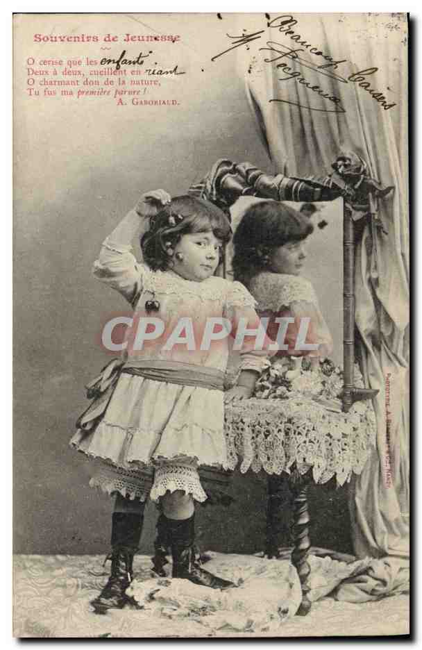 CPA Fantaisie Enfant Souvenirs de jeunesse