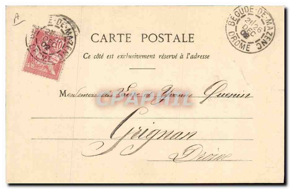 Jeune femme en robe fleurie — prédiction de mariage — Décoration & Cie, Nancy, n° 1903 — Reverso