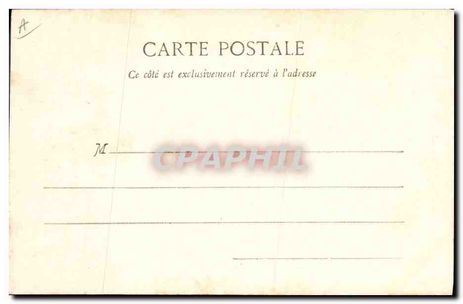 Die Coquetterie des Kaminkehrers — Phototype A. Berquet & Cie, Nancy — n°1 — Rückseite