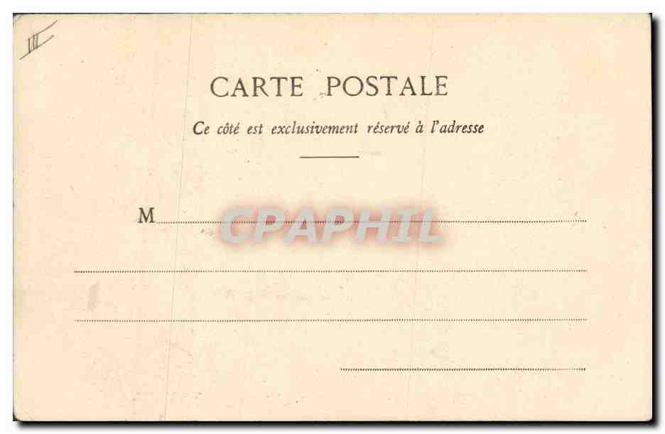 Paresse vs Travail — caricature d'enfants — Phototypie A. Begueret et Co. Nancy — Rückseite