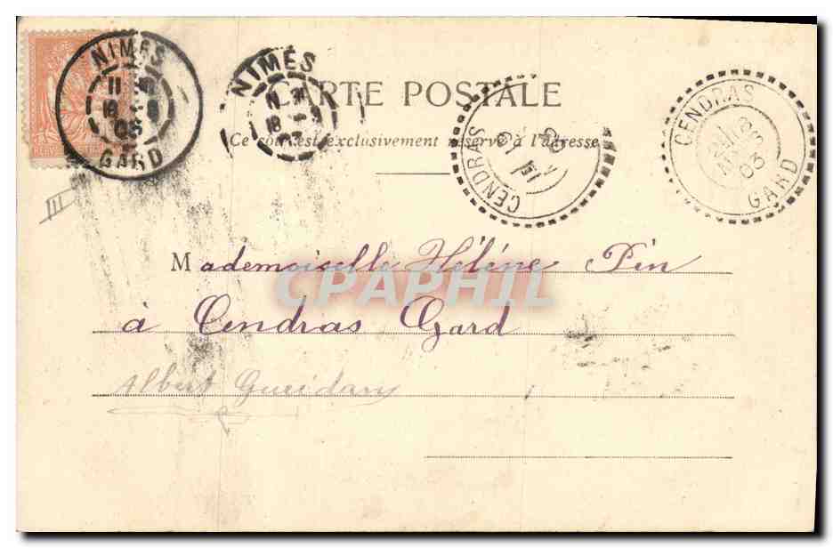 CPA Fantaisie Enfant Paresse Travail — Rückseite