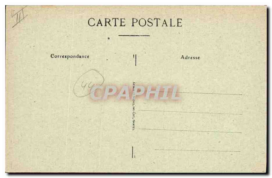 CPA Peche Pecheur Ancenis Le pont suspendu — Rückseite