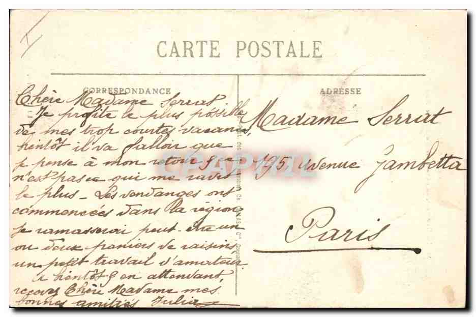 Gorges de l'Ardèche — Le Rempart, la Fève et le Rocher de Malbos — Éd. Louvrette, Aubenas — Reverso