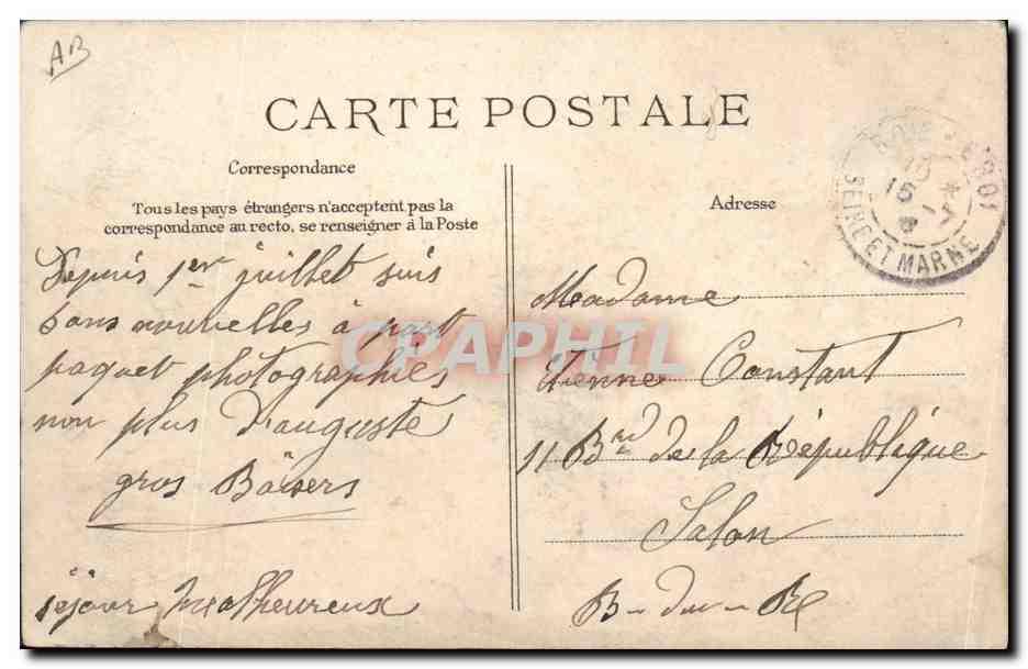 BROLLES — Les bords de la Seine — Éditeur : Brolles, n° 897 — Reverso
