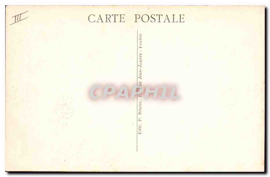 Toulon — Angler — Anglers — Verlag: P. Braive 179 — Rückseite