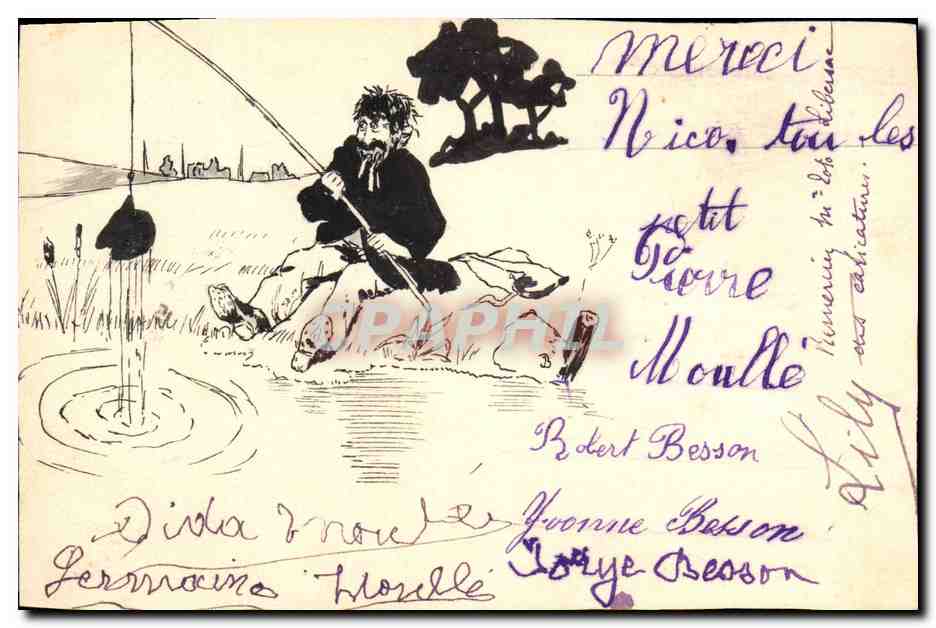 CPA Peche Pecheur 