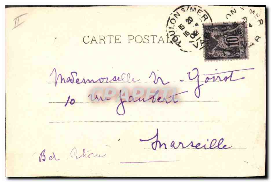 CPA Peche Pecheur  — Rückseite