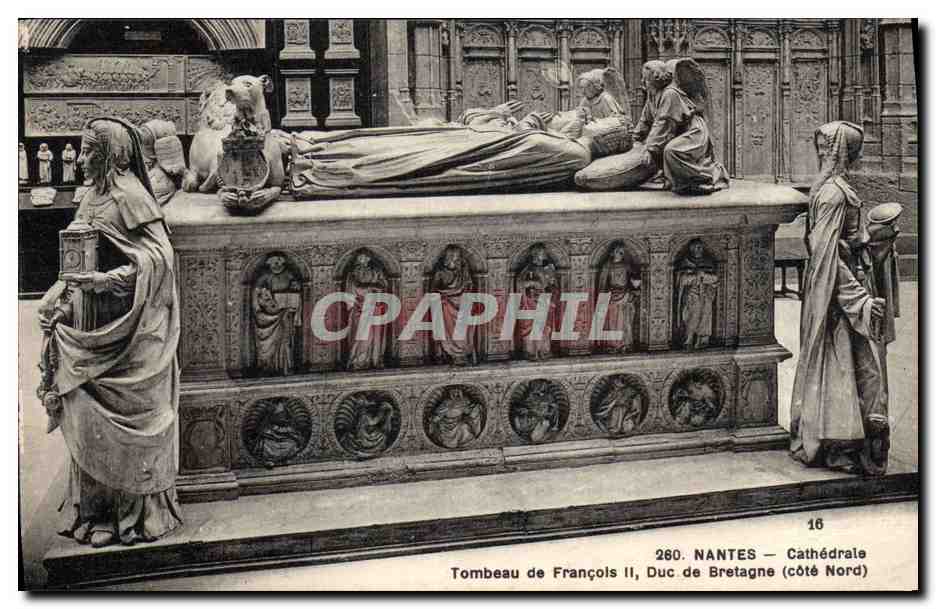 CPA Nantes Cathedrale Tombeau de Francois II Duc de Bretagne 