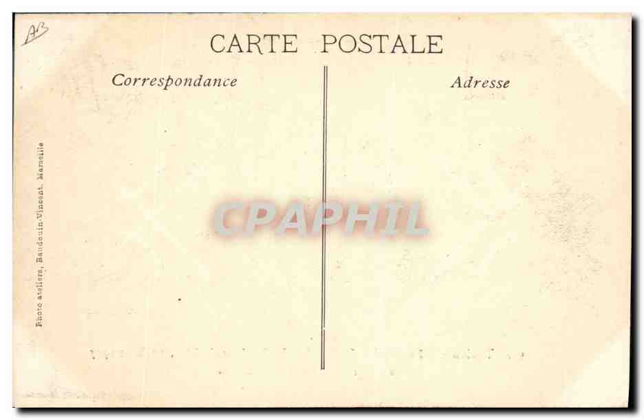 Toulon — Funérailles Nationales des Victimes du Iéna, 16 Mars 1907 — 1er Char Funèbre des Officiers — Photo Baudouin-Vincent, Marseille — Reverso