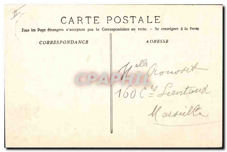 CPA Aix en Provence Eglise Saint Jean de Malte Tombeau des Comtes de Provence  — Rückseite