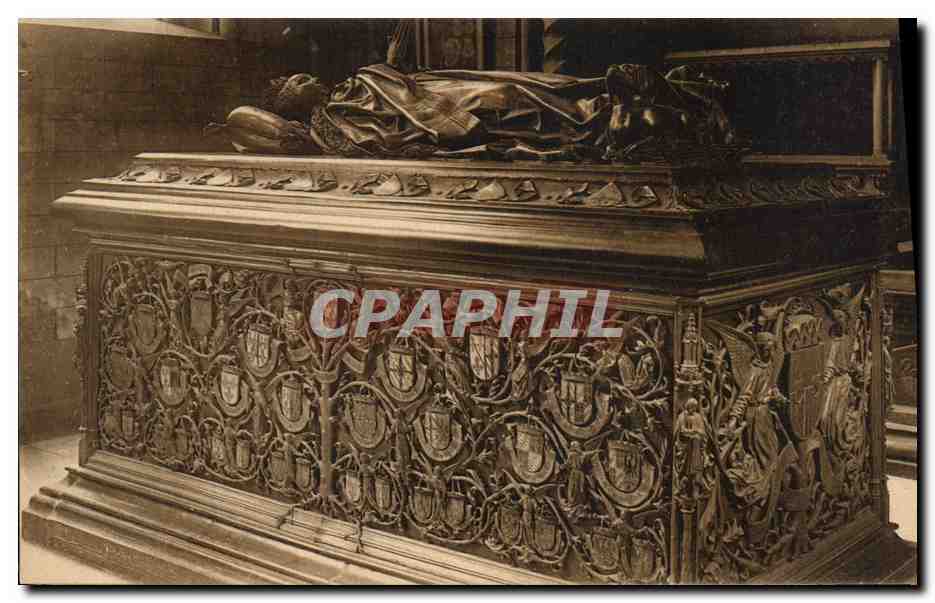 CPA Bruges Tombeau de Marie de Bourgogne 