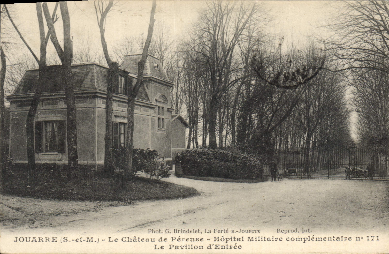 Jouarre (S.-et-M.) - Le Château de Péreuse - Hôpital Militaire complémentaire n° 171